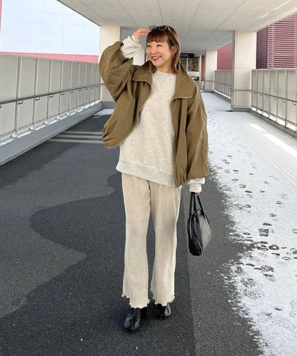 【廟宇計劃】雙面透明尼龍立領夾克