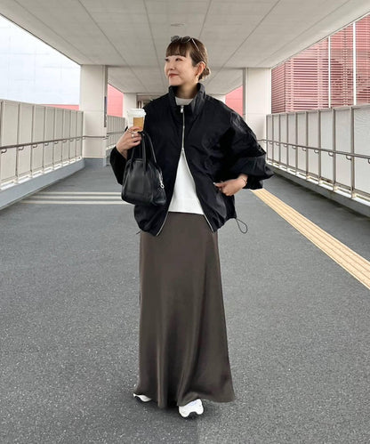 【廟宇計劃】雙面透明尼龍立領夾克