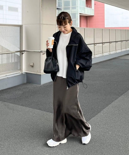 【廟宇計劃】雙面透明尼龍立領夾克