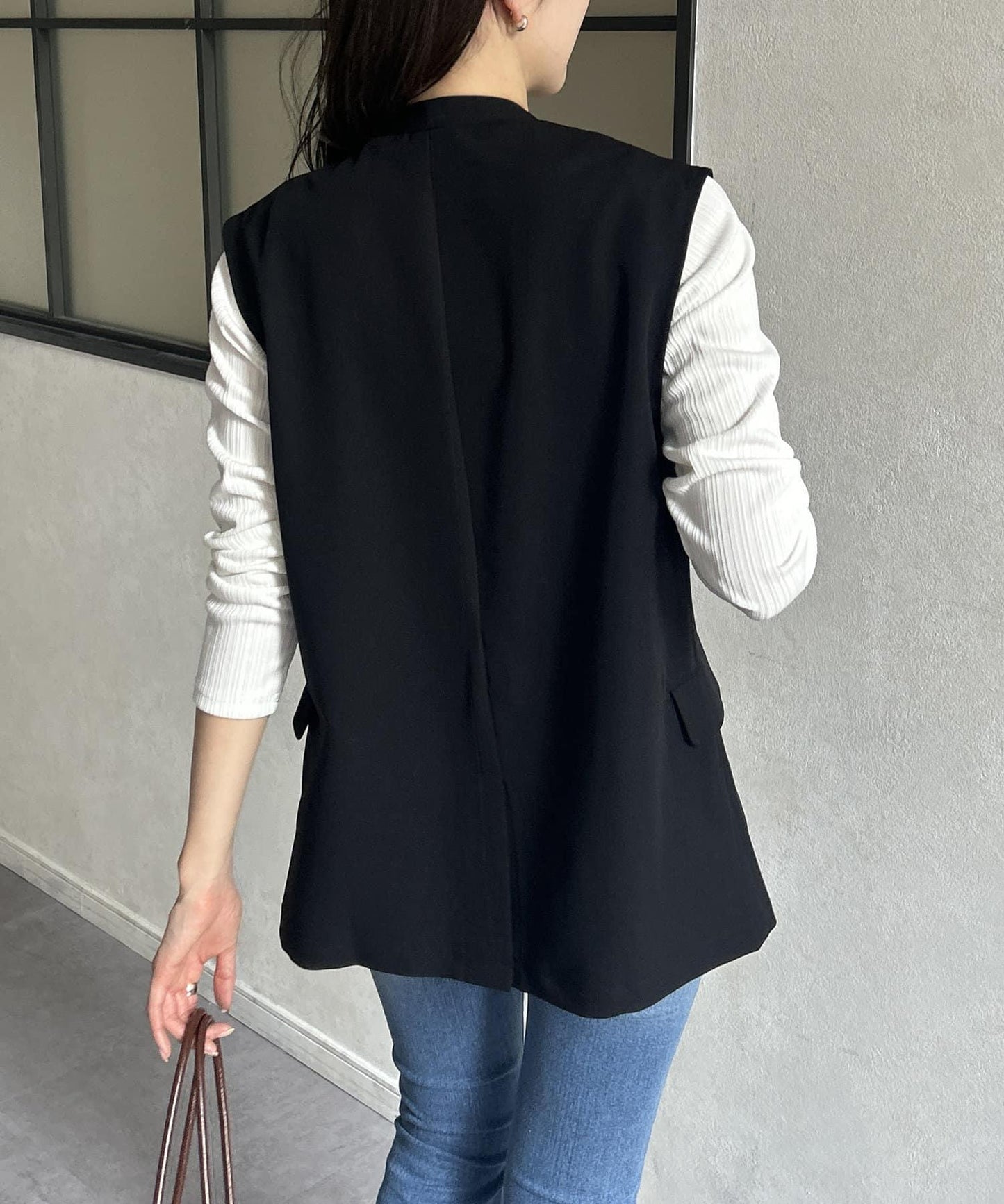 無領休閒夾克