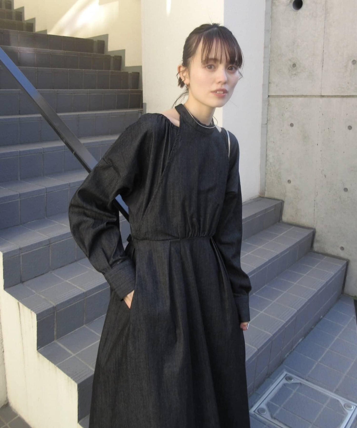 ［森川企劃］阿美斯莉疊穿連衣裙