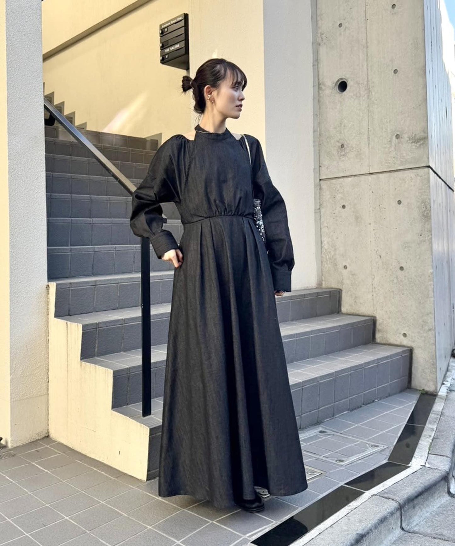 ［森川企劃］阿美斯莉疊穿連衣裙