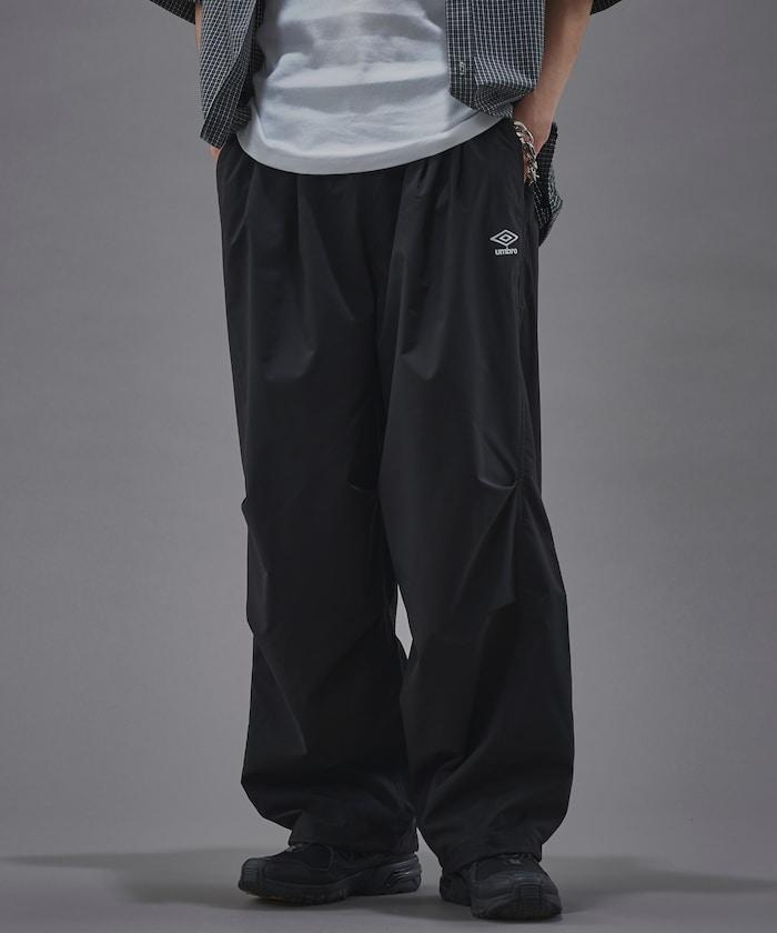 聯名 UMBRO 尼龍摺疊寬鬆長褲