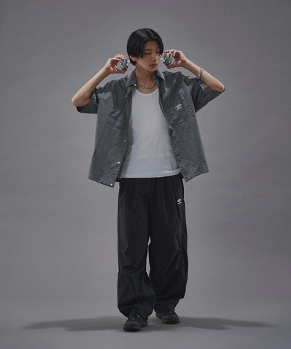 聯名 UMBRO 尼龍摺疊寬鬆長褲