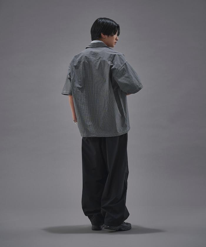 聯名 UMBRO 尼龍摺疊寬鬆長褲