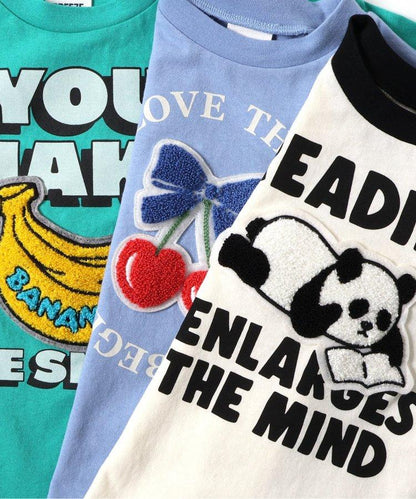 【鏈家】獨特設計蝴蝶結圖案T-shirt