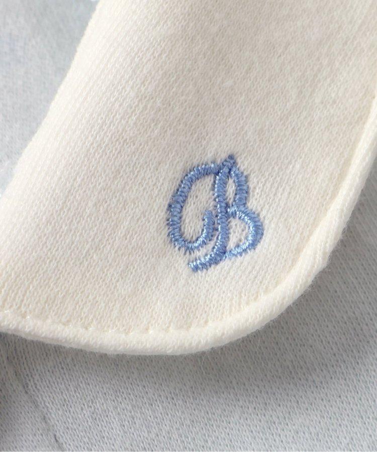 小熊領刺繡連身衣