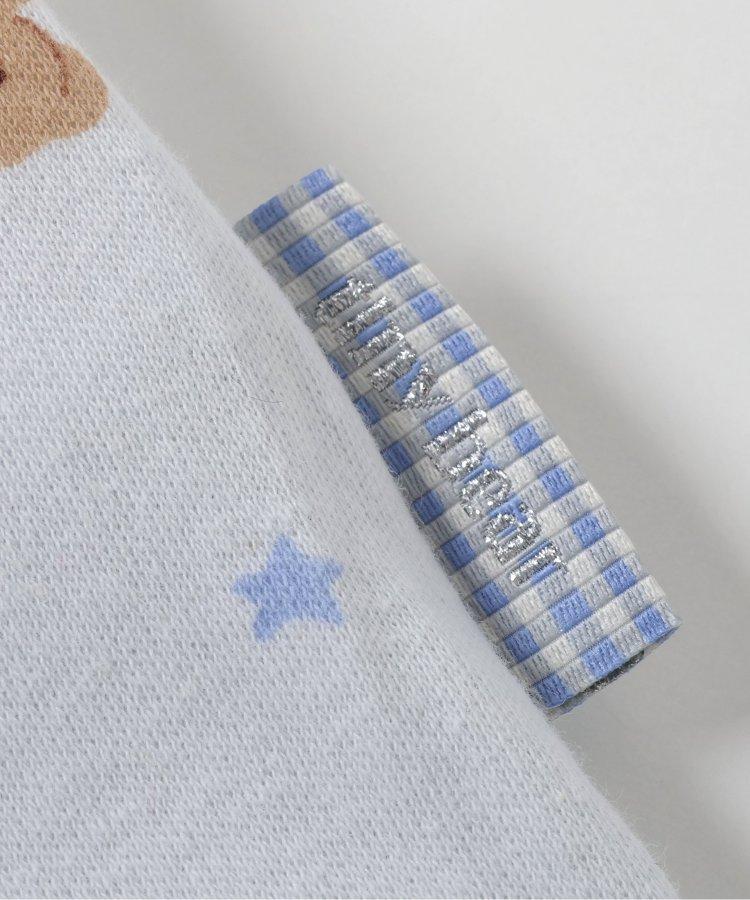 小熊領刺繡連身衣