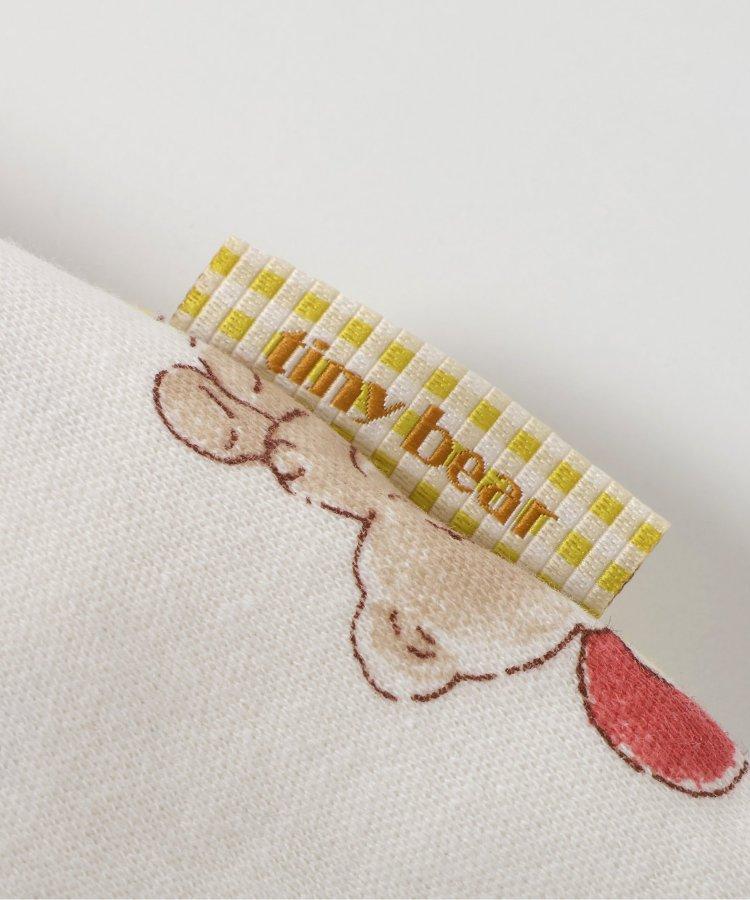 小熊領刺繡連身衣