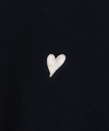 組合裝飾一點刺繡開衫/紐扣開衫