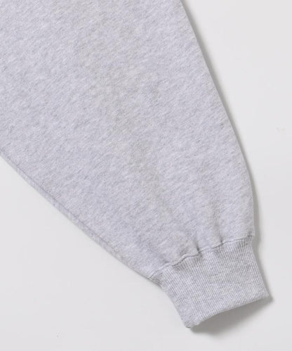 花刺繡logo短款衛衣