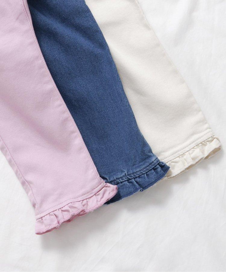 水果刺繡口袋九分褲