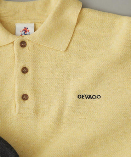 【GEVACO】長袖針織Polo衫