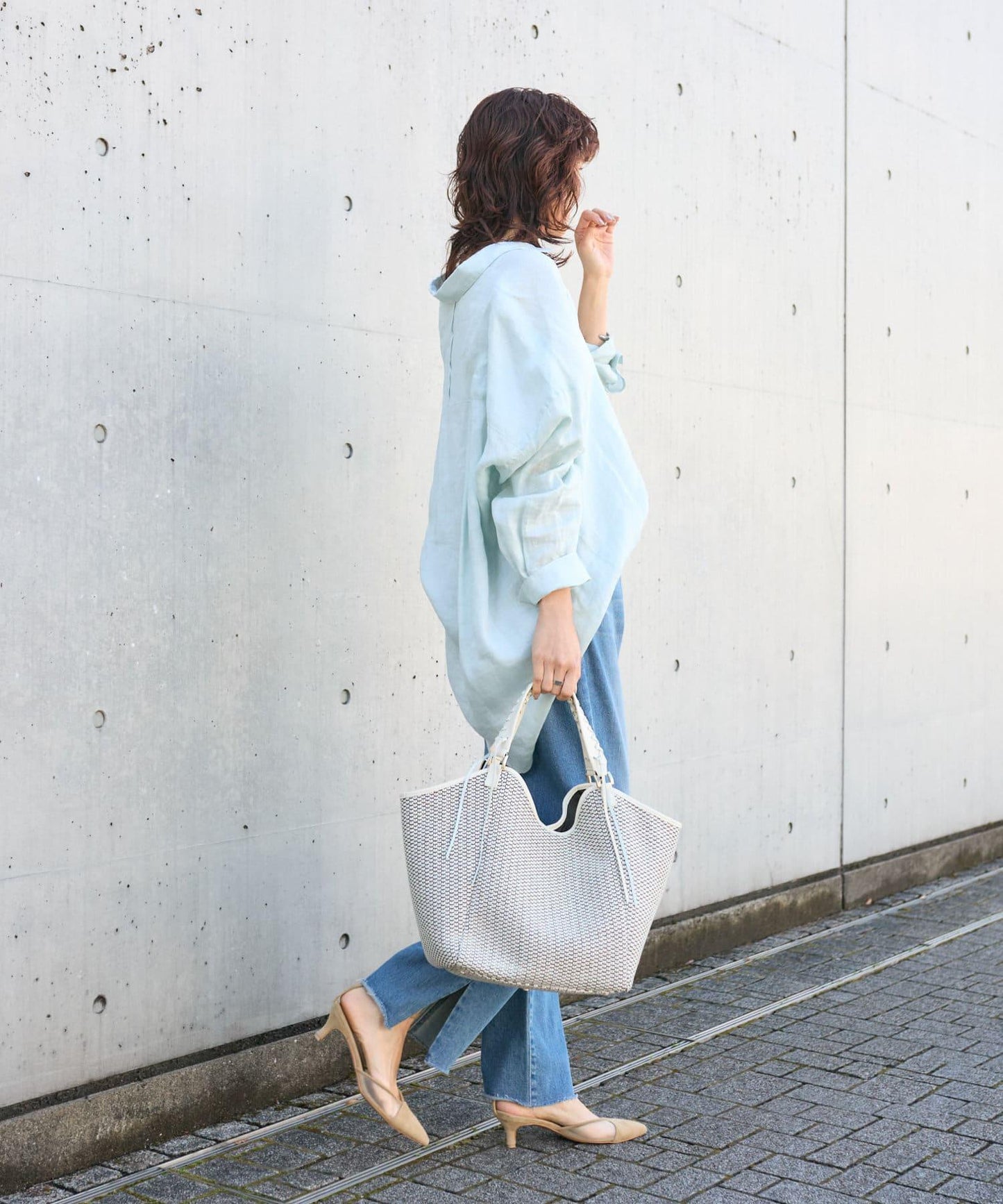 【實用性極佳】城市籃筐-手提袋2