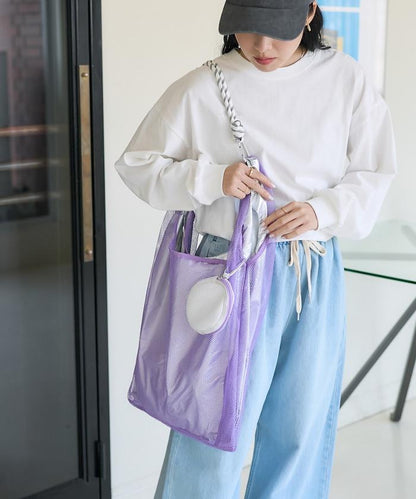 編碼肩 超薄網眼疊層包