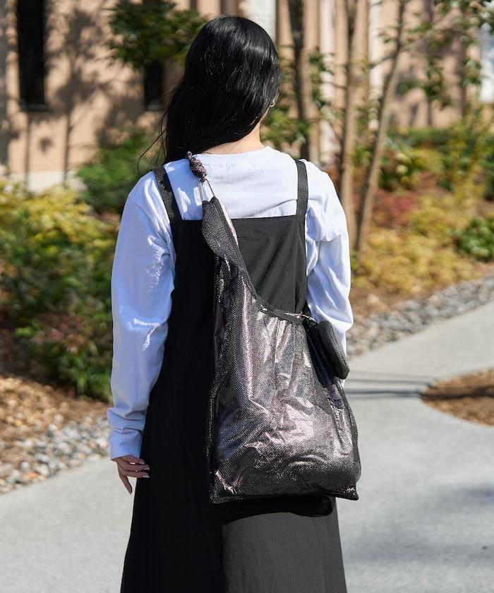 編碼肩 超薄網眼疊層包