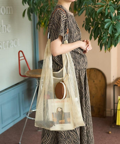 編碼肩 超薄網眼疊層包