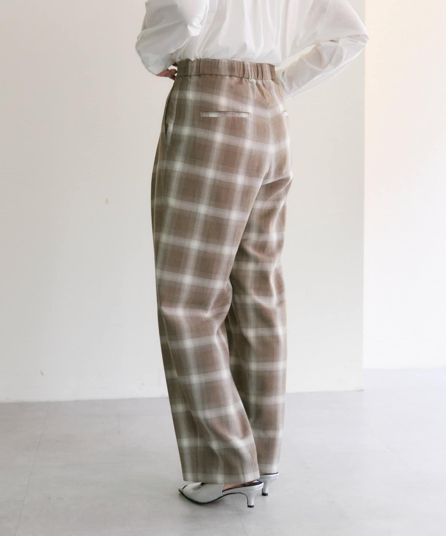 《套裝可穿著》格紋褲子【TOOLS × SUM1 STYLE(工具 × 史密斯風格)】