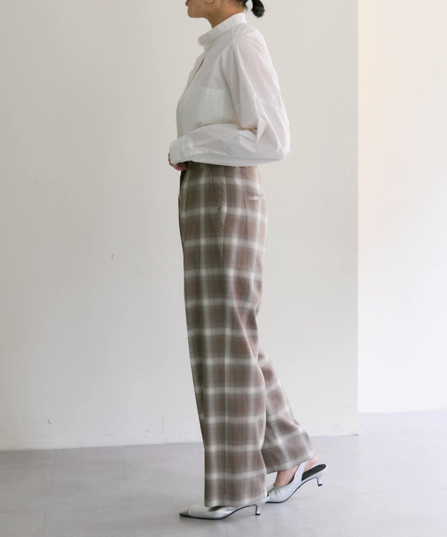 《套裝可穿著》格紋褲子【TOOLS × SUM1 STYLE(工具 × 史密斯風格)】