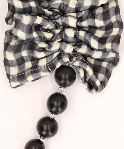 印花荷葉邊手機掛繩