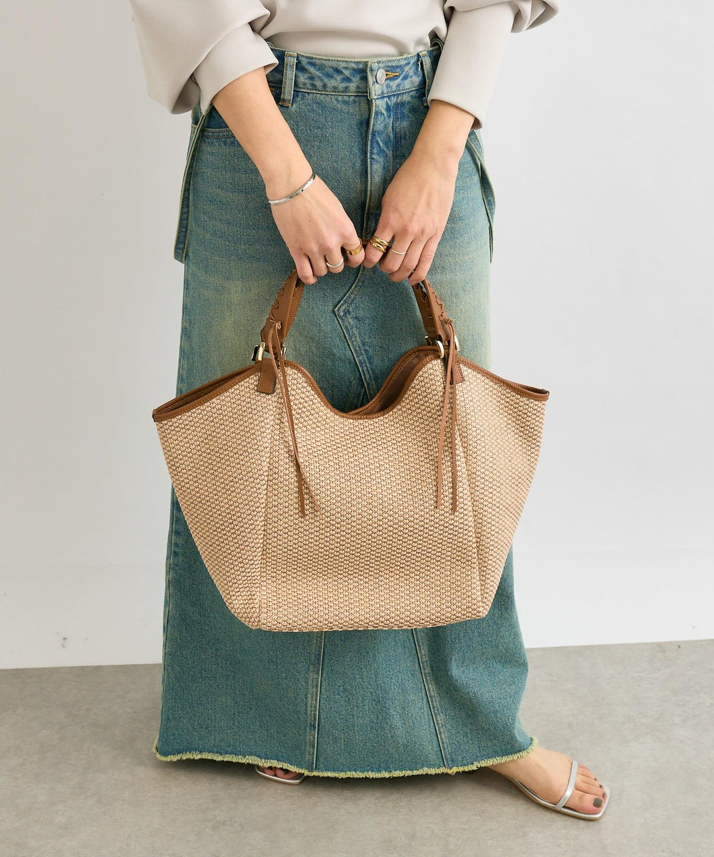 【實用性極佳】城市籃筐-手提袋2