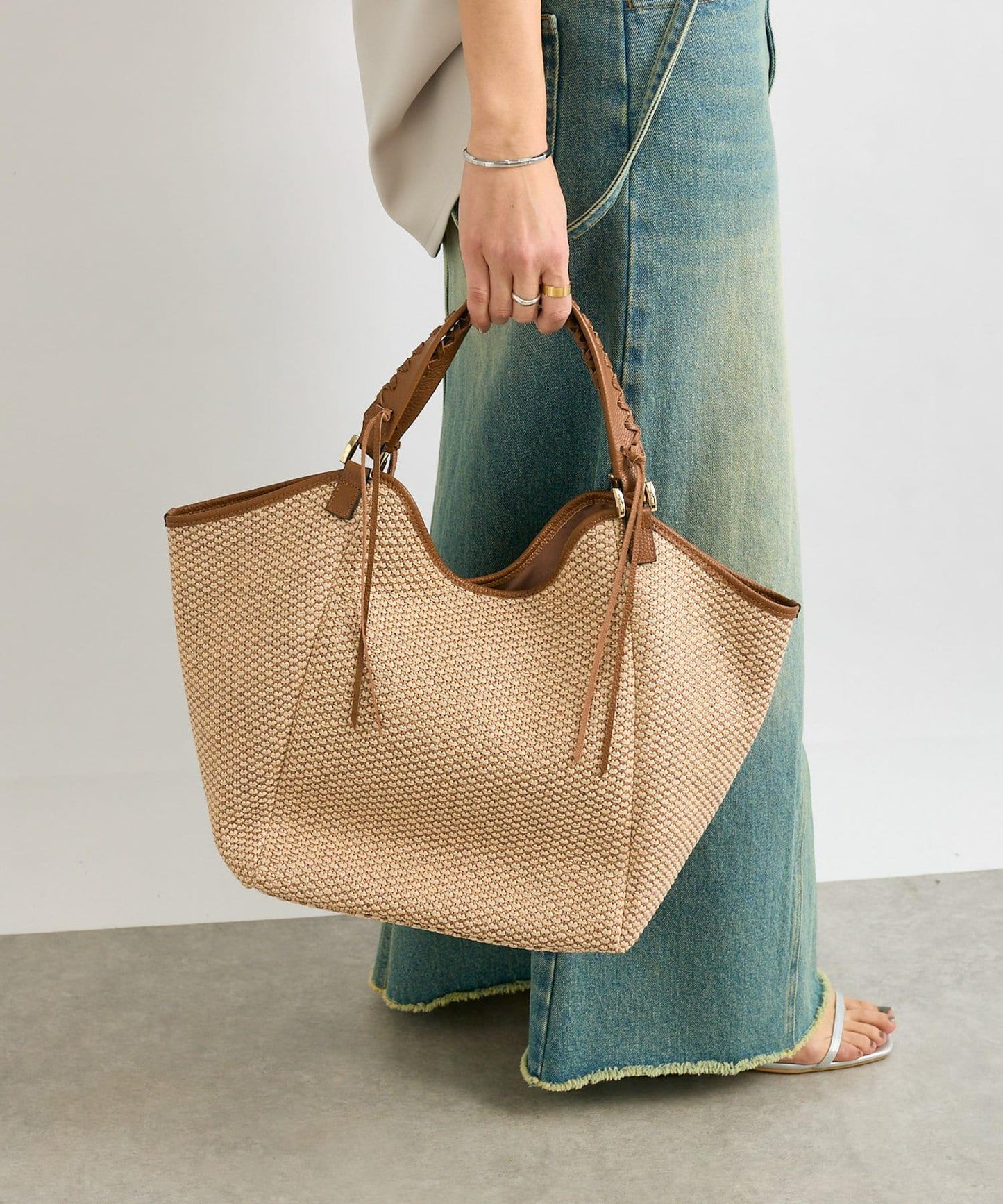 【實用性極佳】城市籃筐-手提袋2