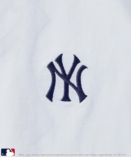 聯名 MLB 標誌刺繡背面印花T恤