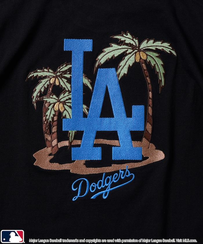 聯名 MLB 標誌刺繡背面印花T恤