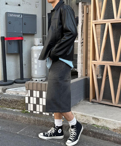 超藍色爆破沙灘褲