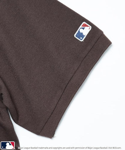 聯名 MLB 心形標誌刺繡Polo衫