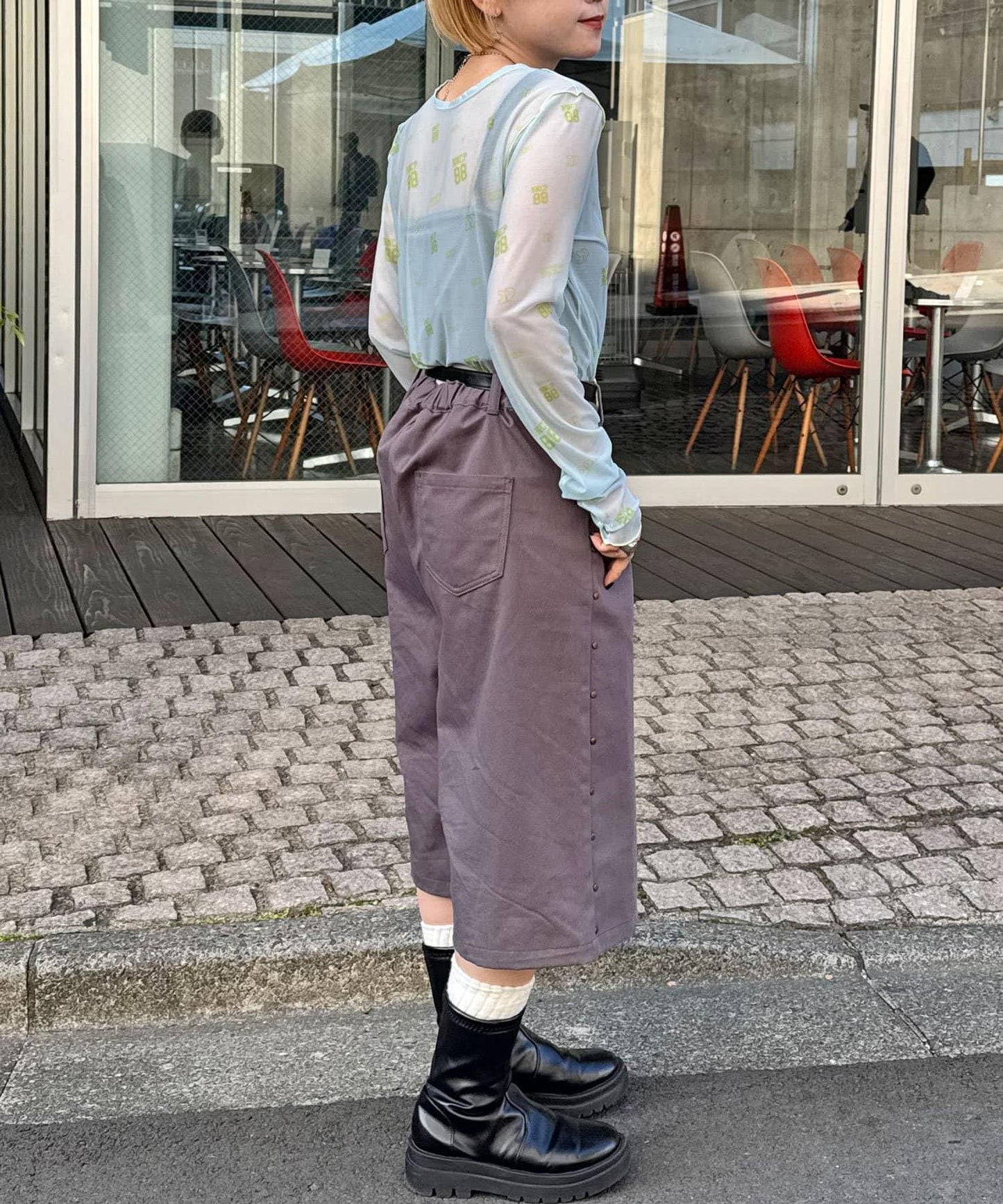 BNCP透明蕾絲上衣