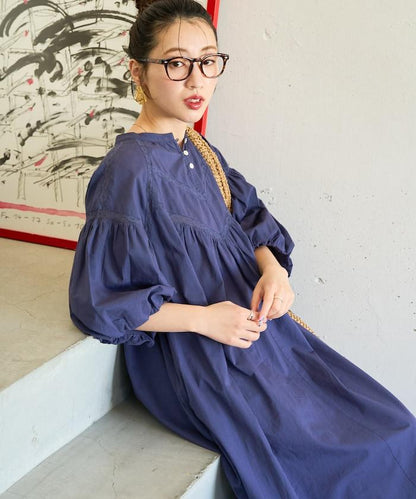 印度風格階梯式連衣裙