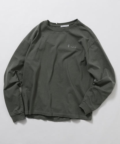 破壞長袖T-shirt