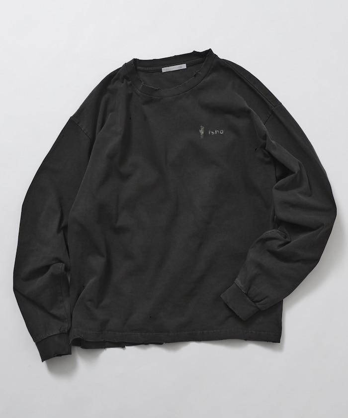 破壞長袖T-shirt