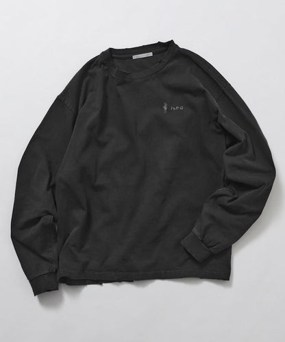 破壞長袖T-shirt