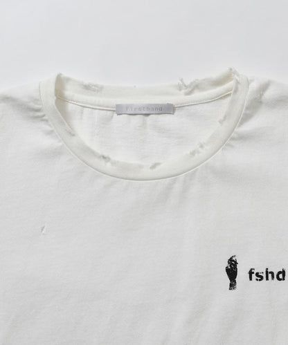 破壞長袖T-shirt