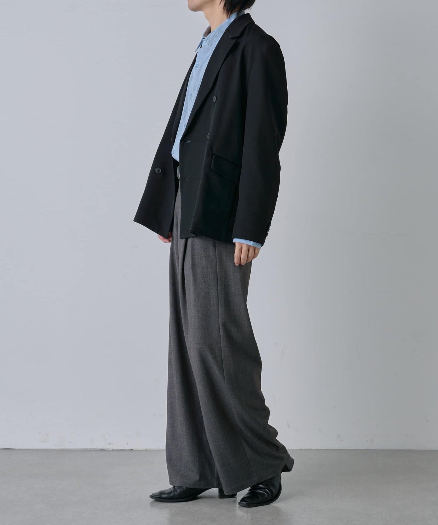 【SS】TRPU盒式堆疊袋褲