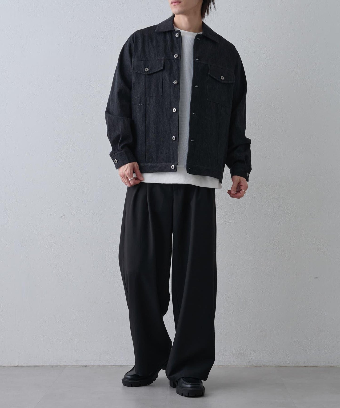 【SS】TRPU盒式堆疊袋褲