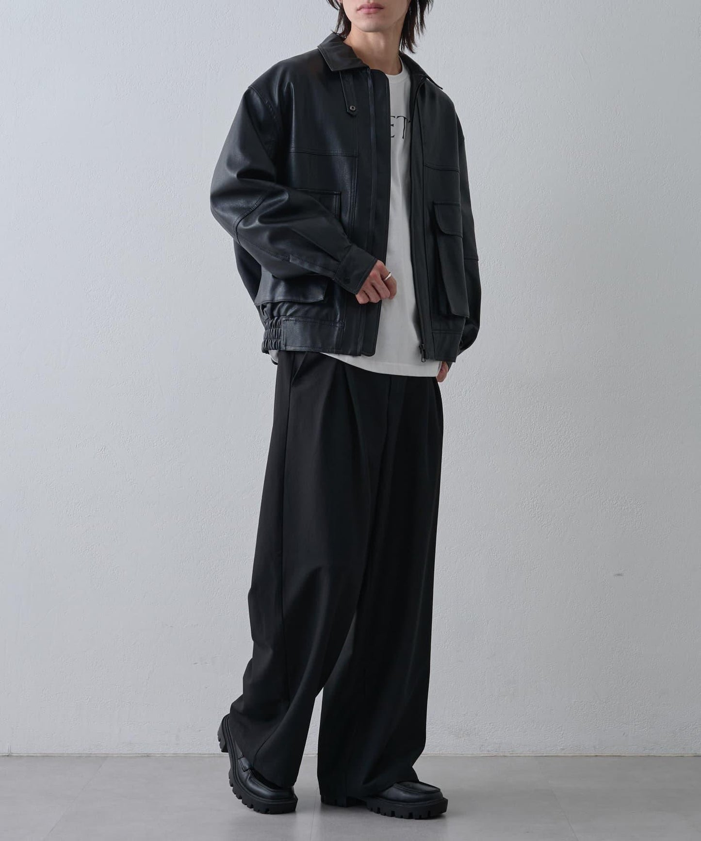 【SS】TRPU盒式堆疊袋褲