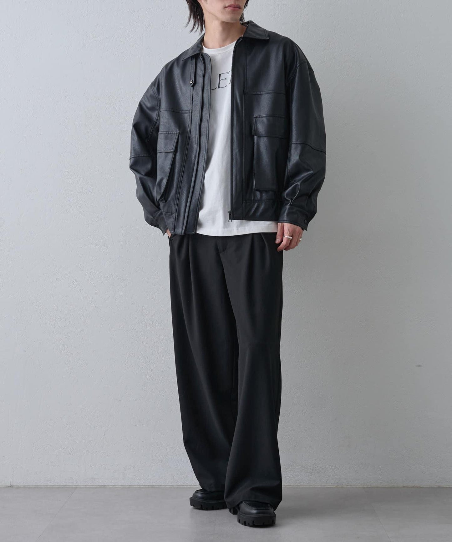 【SS】TRPU盒式堆疊袋褲