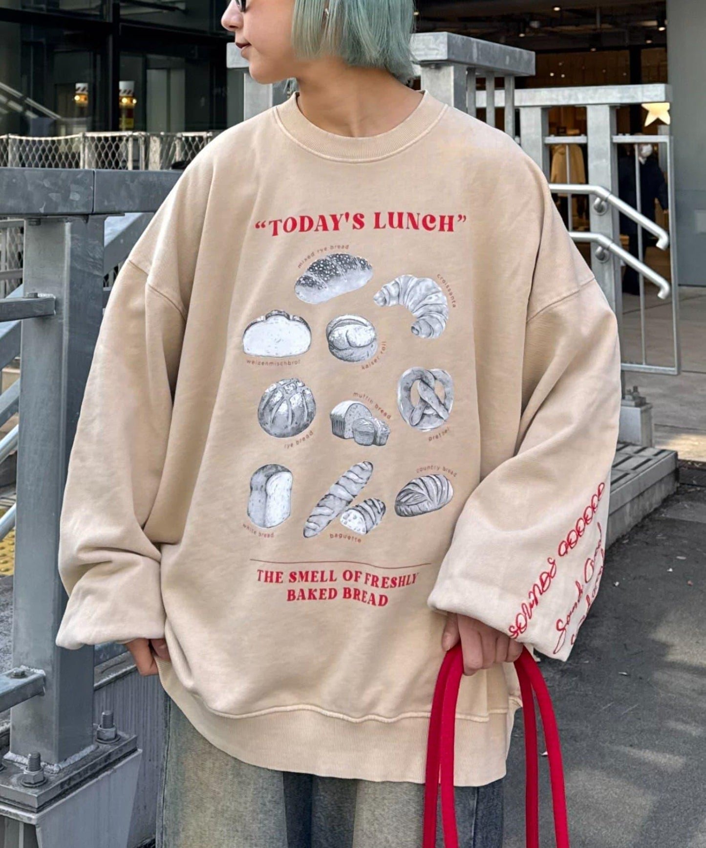 【SOUNDS GOOOOD】印花刺繡復古衛衣