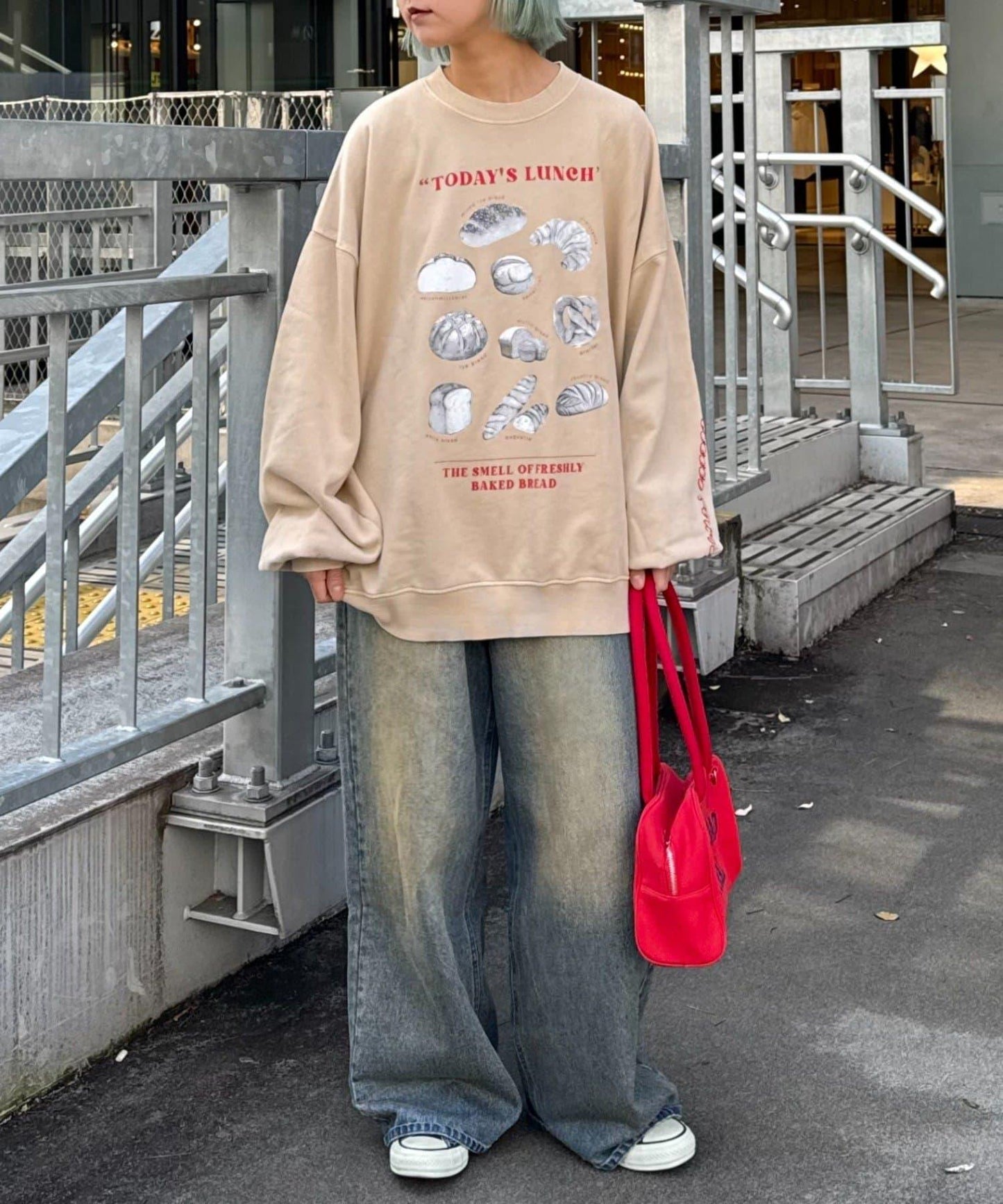 【SOUNDS GOOOOD】印花刺繡復古衛衣