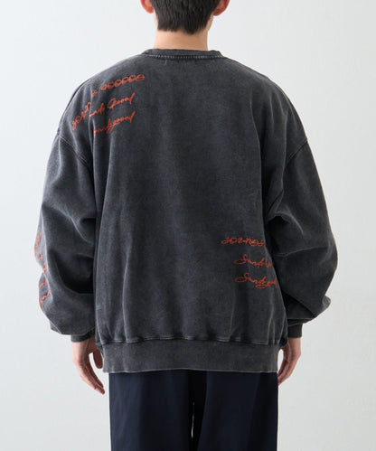 【SOUNDS GOOOOD】印花刺繡復古衛衣