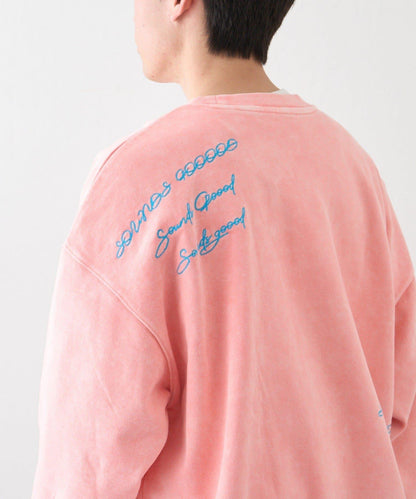 【SOUNDS GOOOOD】印花刺繡復古衛衣