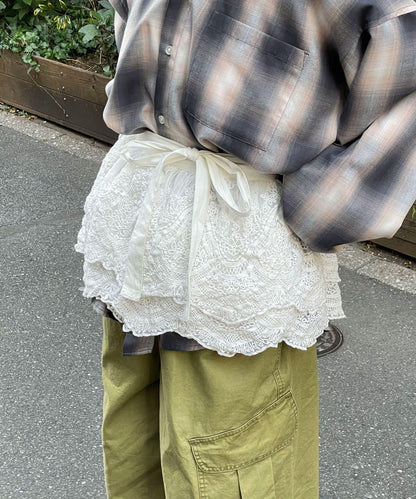 【她的慾望...】多功能褶邊蕾絲