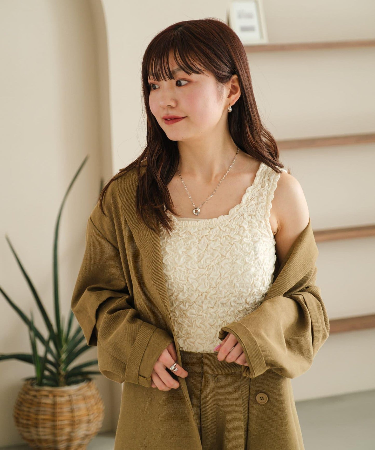綁帶上衣