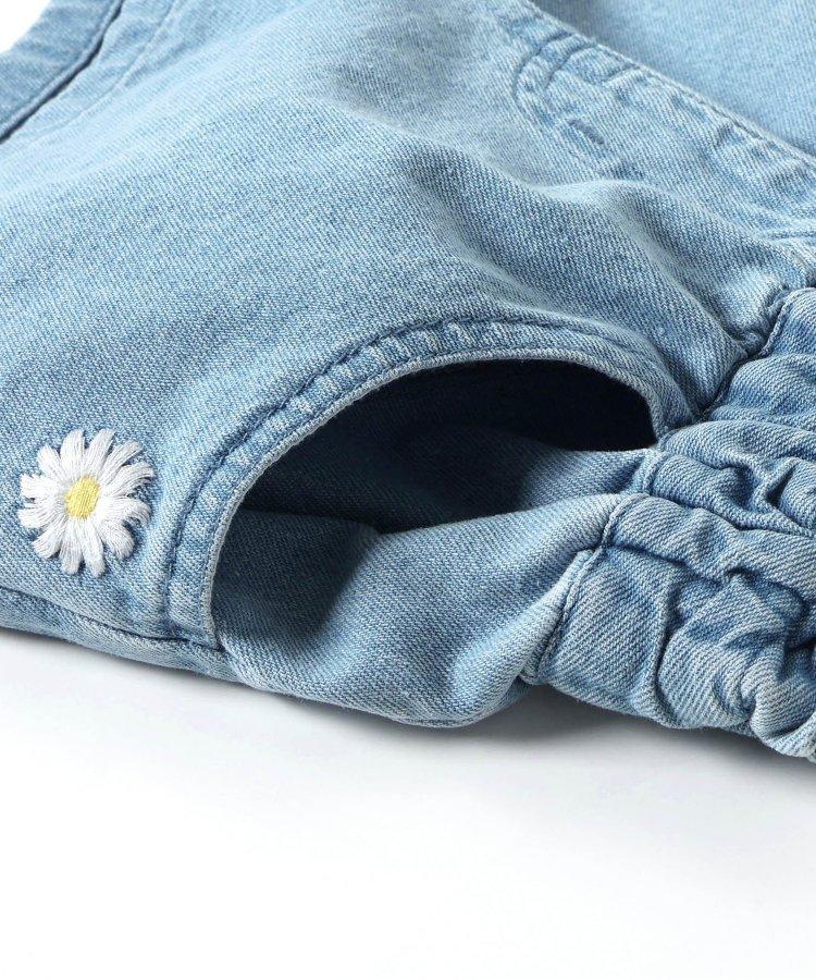 心形花朵刺繡短褲