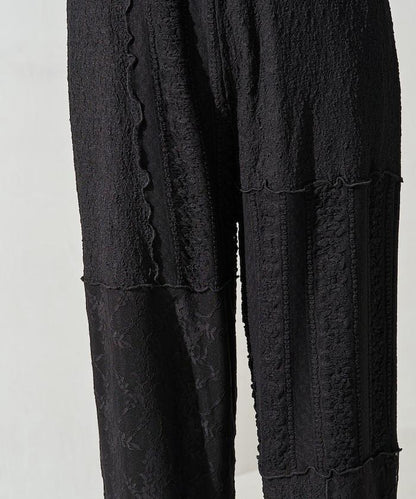 蕾絲 拼接 長褲