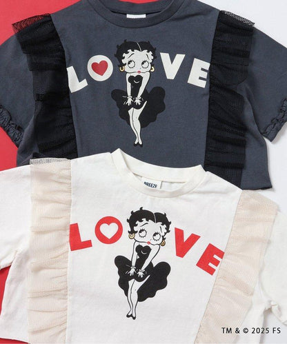 【貝蒂·波普TM】荷葉邊T恤