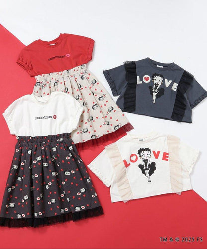 【貝蒂·波普TM】荷葉邊T恤